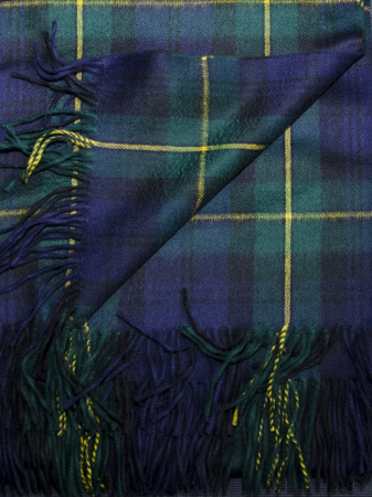  Плед кашемировый Glen Saxon Tartan Gordon 120 130x150 фото в интернет-магазине Герд Биллербек